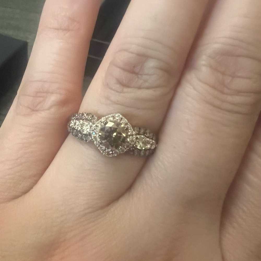 Levian Chocolate diamond Ring in 14K Rose Gold - Picture 10 of 10
